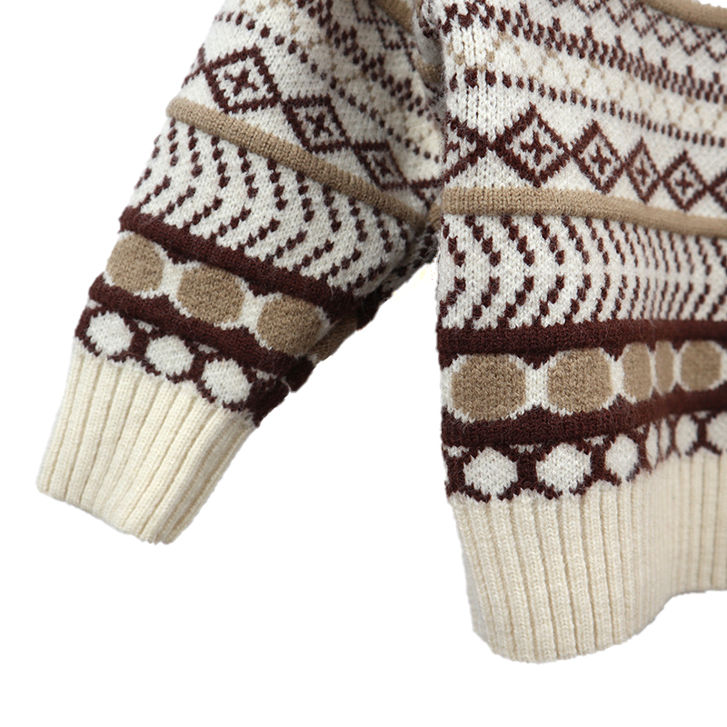1 - 5 Years Custom Kids Children's Knit Winter Thick Warm Cotton Clothing Clothes Toddler Baby Boy Sweater Designs