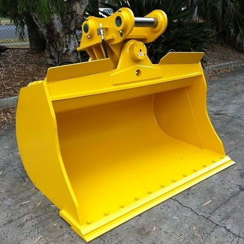 Mini Excavator Hydraulic Tilt Mud Cleaning Bucket For EX30 EX35 EX40 EX50 ZX50