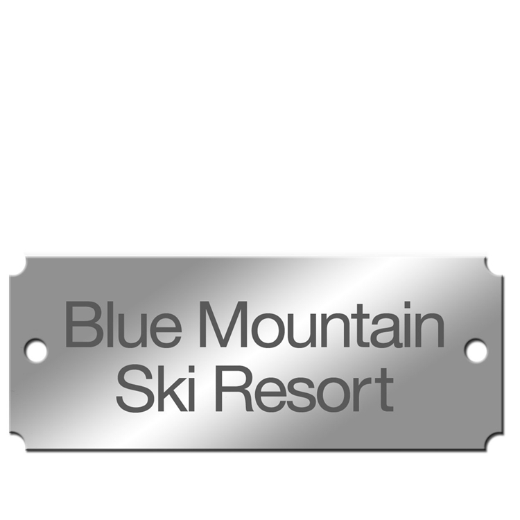 Stainless steel Metal Name Plates tag