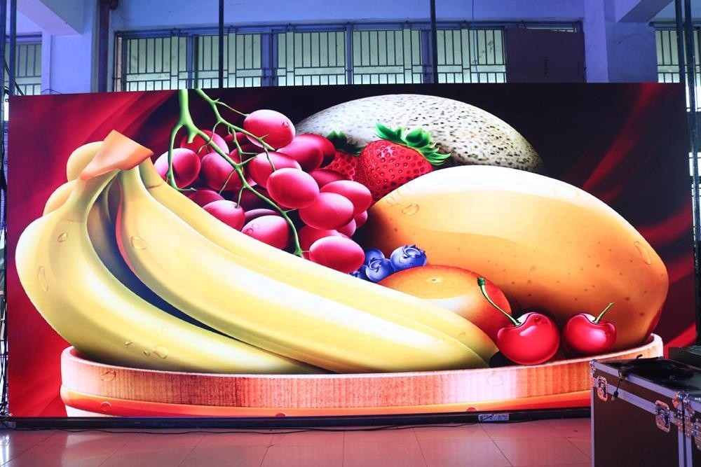 PSE certificate LED Video Wall Rental P3.91mm for indoor advertising
