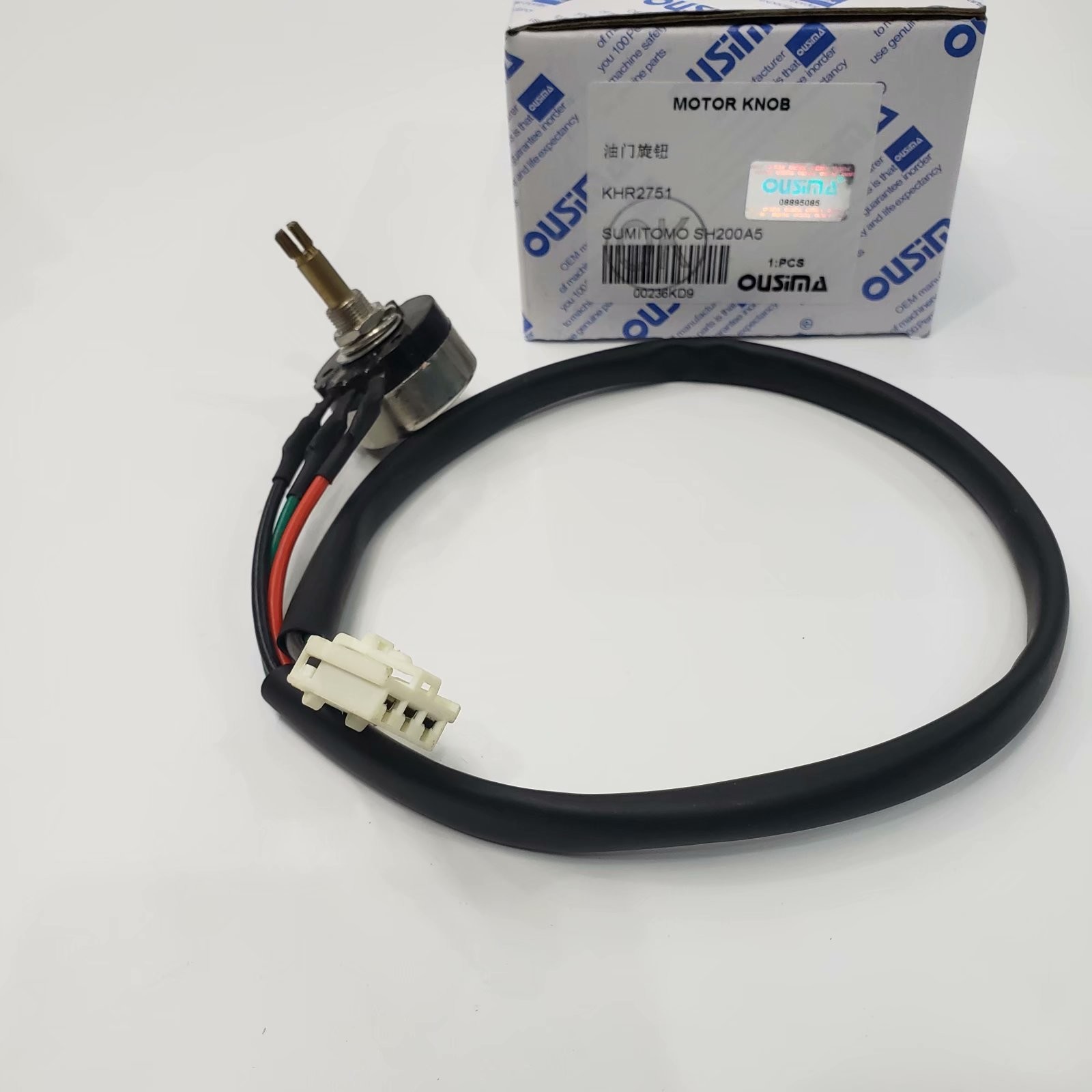 KHR2751 Excavator Throttle Motor , SH200A5 SH280-2 SH200 Sumitomo Excavator Parts