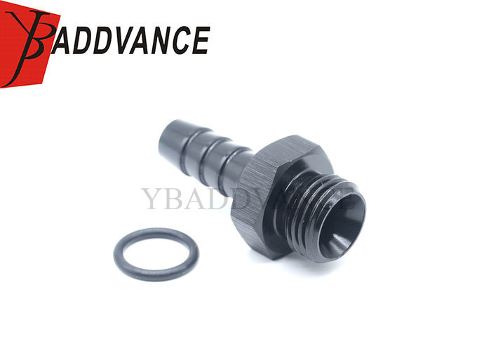 An6-5/16 Hose Barb Fittings Adapter Aluminum For Fuel Pump Fuel Pressure Regulator Connector