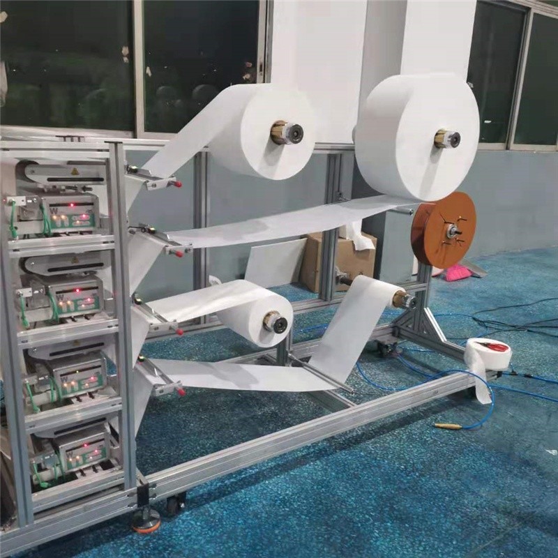 100pcs/Min Flat KN95 Face Mask Making Machine KF94 Child Mask Machine