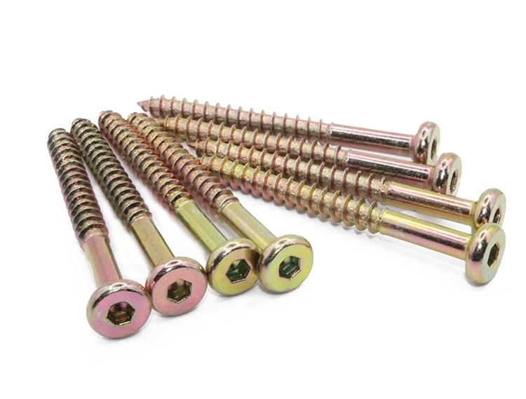 Metric Measurement System Hexagon Socket Flat Framing Head Furniture Screw