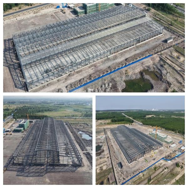 Q235 Q345 Prefabricated Steel Structure Factory Steel Beam Warehouse Weather Resistant