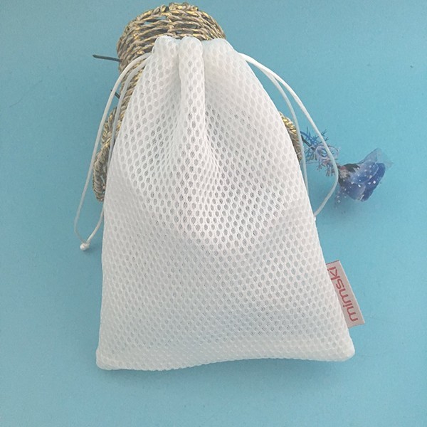 Care Wash Mesh Laundry Bag For Clothes / Bra / Lingerie Zippered Multi Color