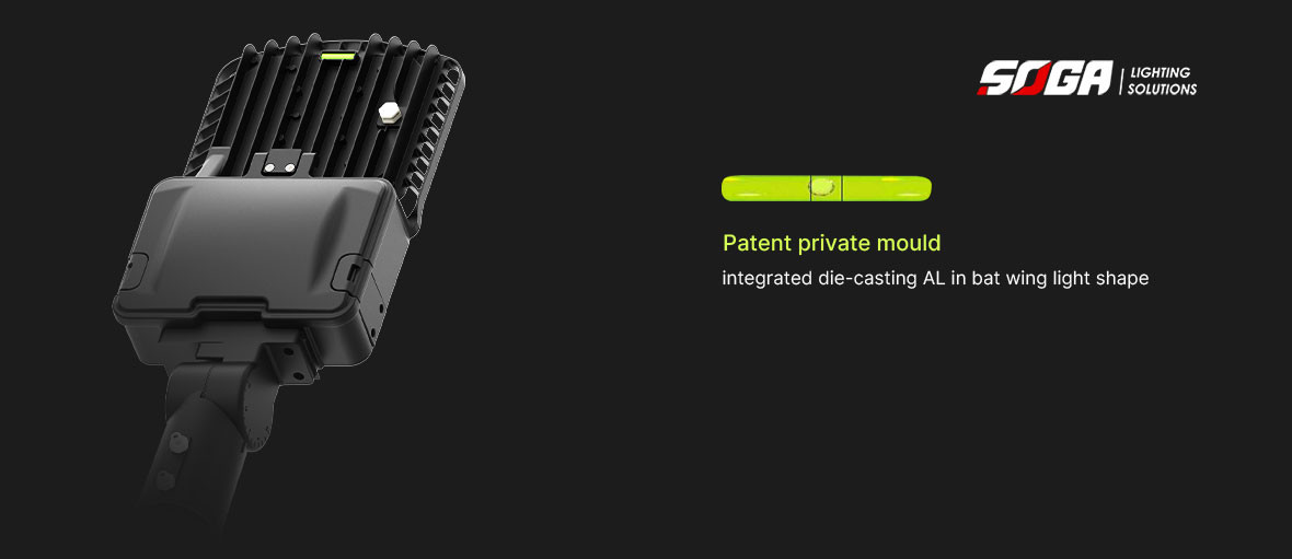 6000K Waterproof Street Light 100W Dimmable Commercial Led Street Light