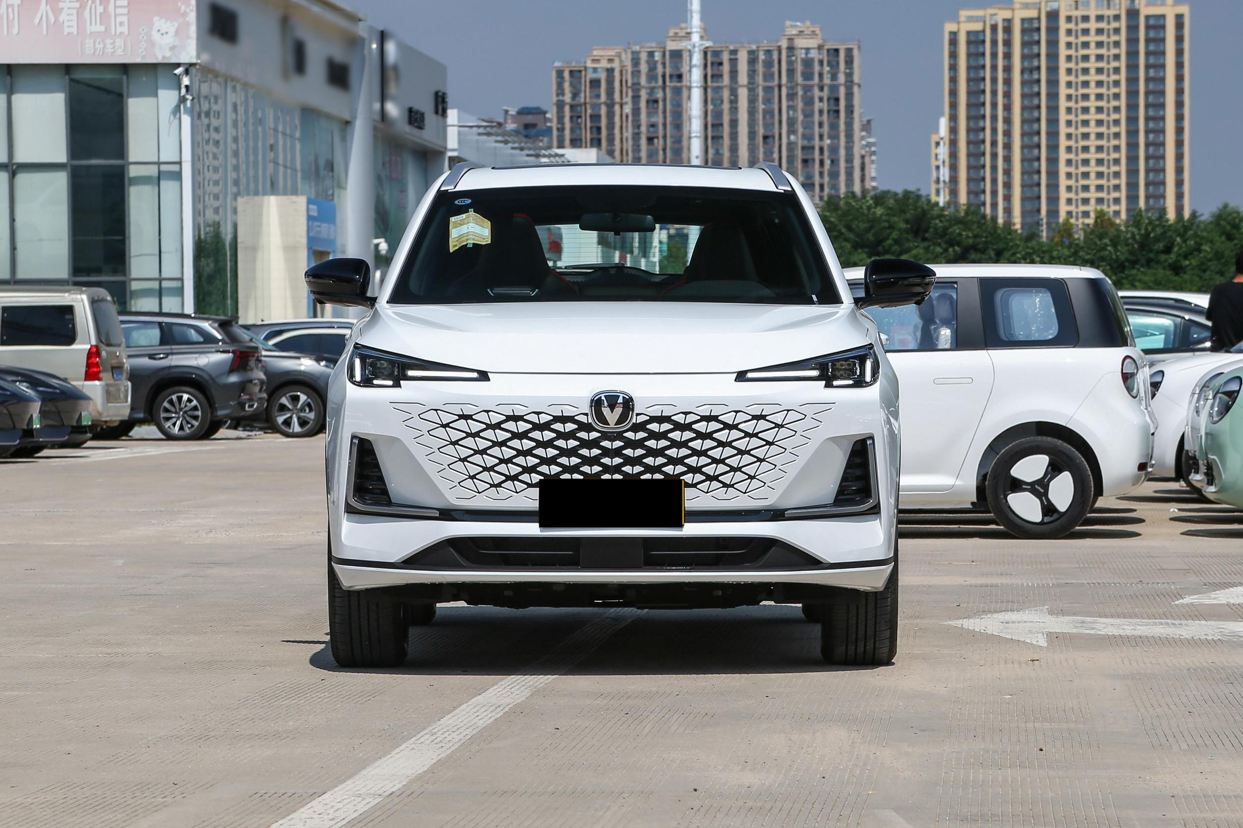 Top Sale 2024 Changan CS55 PLUS 5 Seats 1.5T Petrol SUV with Electric Adjustment Exterior Rearview Mirror