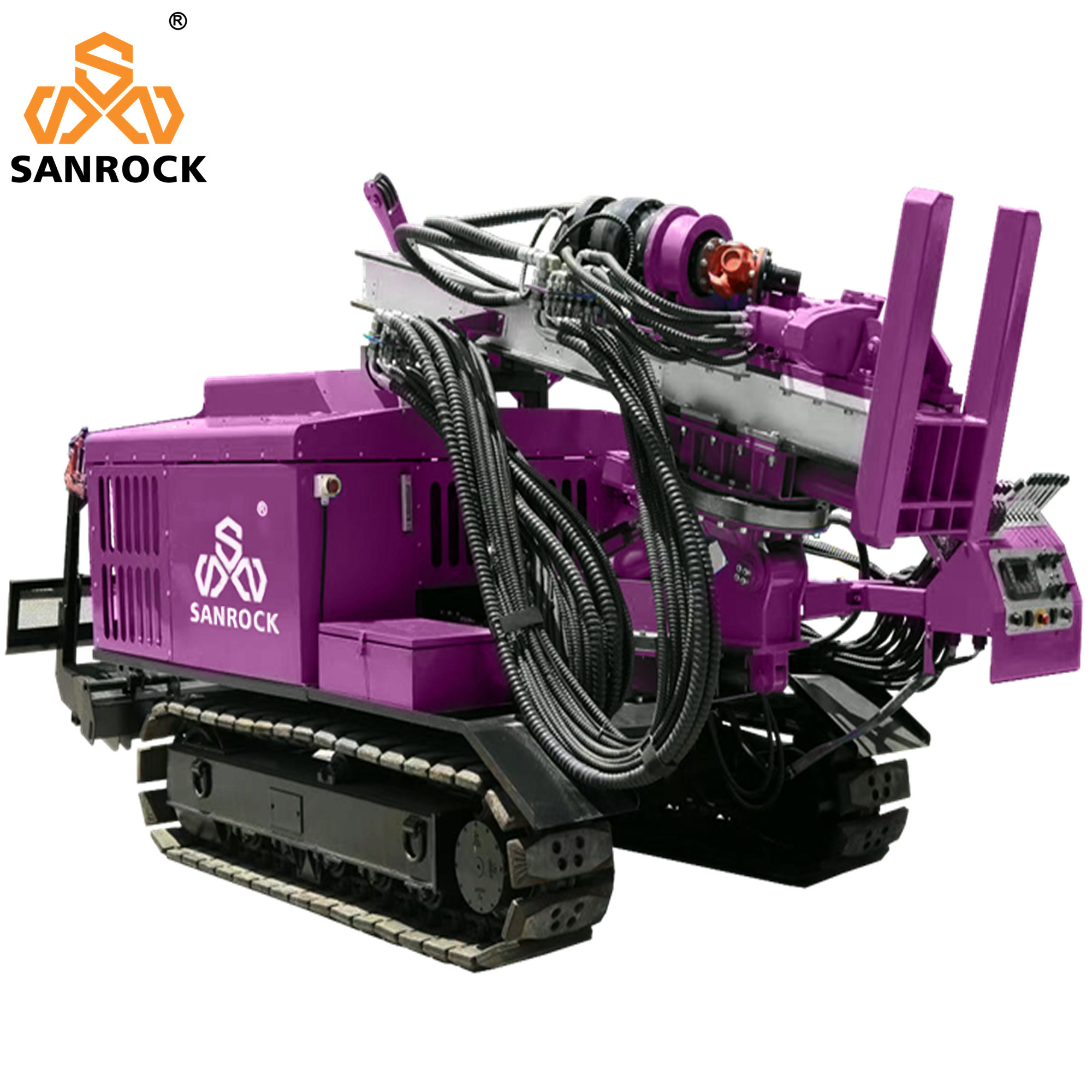 Hydraulic Soil Investigation Drilling Rig Crawler Core Sampleing Drilling Rig Machine