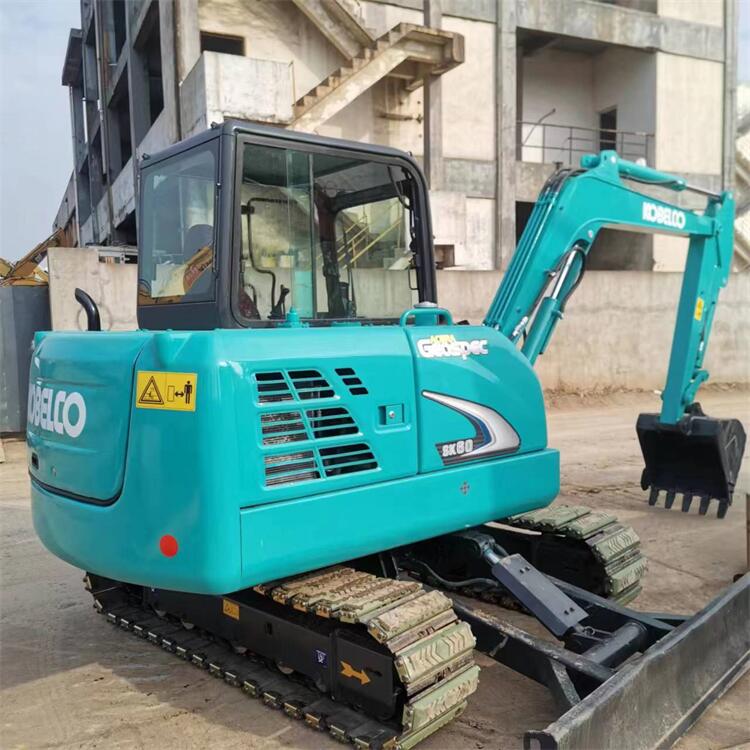 Japan Used Kobelco SK60 Crawler Excavator with 35.5KW and Original Hydraulic Pump