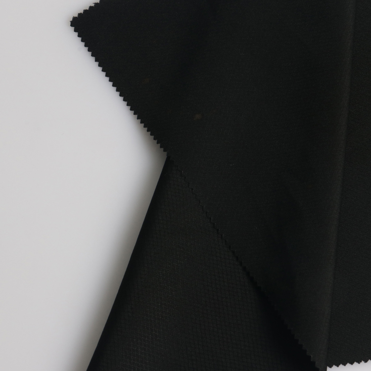 Preshrunk jacquard recycled poly diamond fabric 100% polyester is used for luggage tablecloth