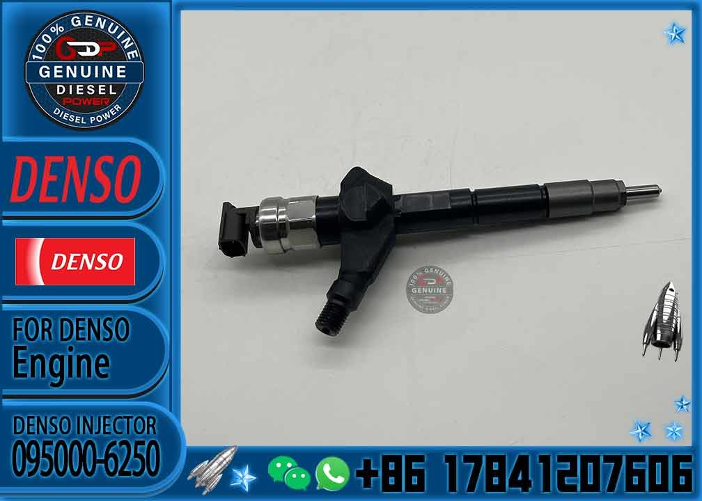 Common rail injector 095000-6250 095000-625# for Nissan 16600-EB70A 16600-EB70D 16600EB70A 16600EB70 DNISSAN NAVARRA 2.5