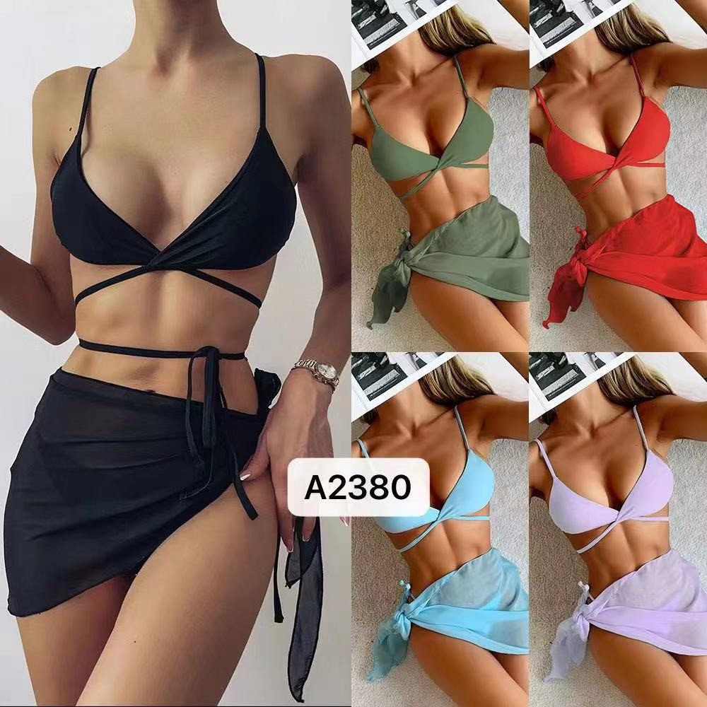 Ladies Sexy Lingerie Sets Solid Color Europe Sexy Factory Direct Supply High Waist Miss The New Type Elastic