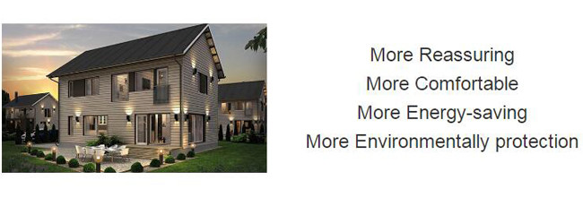 Portable Light Steel Villa House Sandwich Prefabricated for Residential