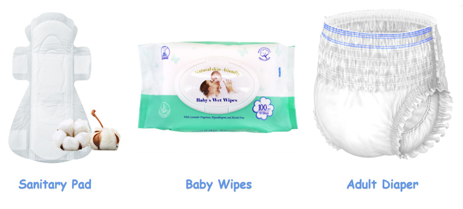 Leak Prevention 700ml Disposable Baby Diapers Imported SAP 360 Elastic Waistband