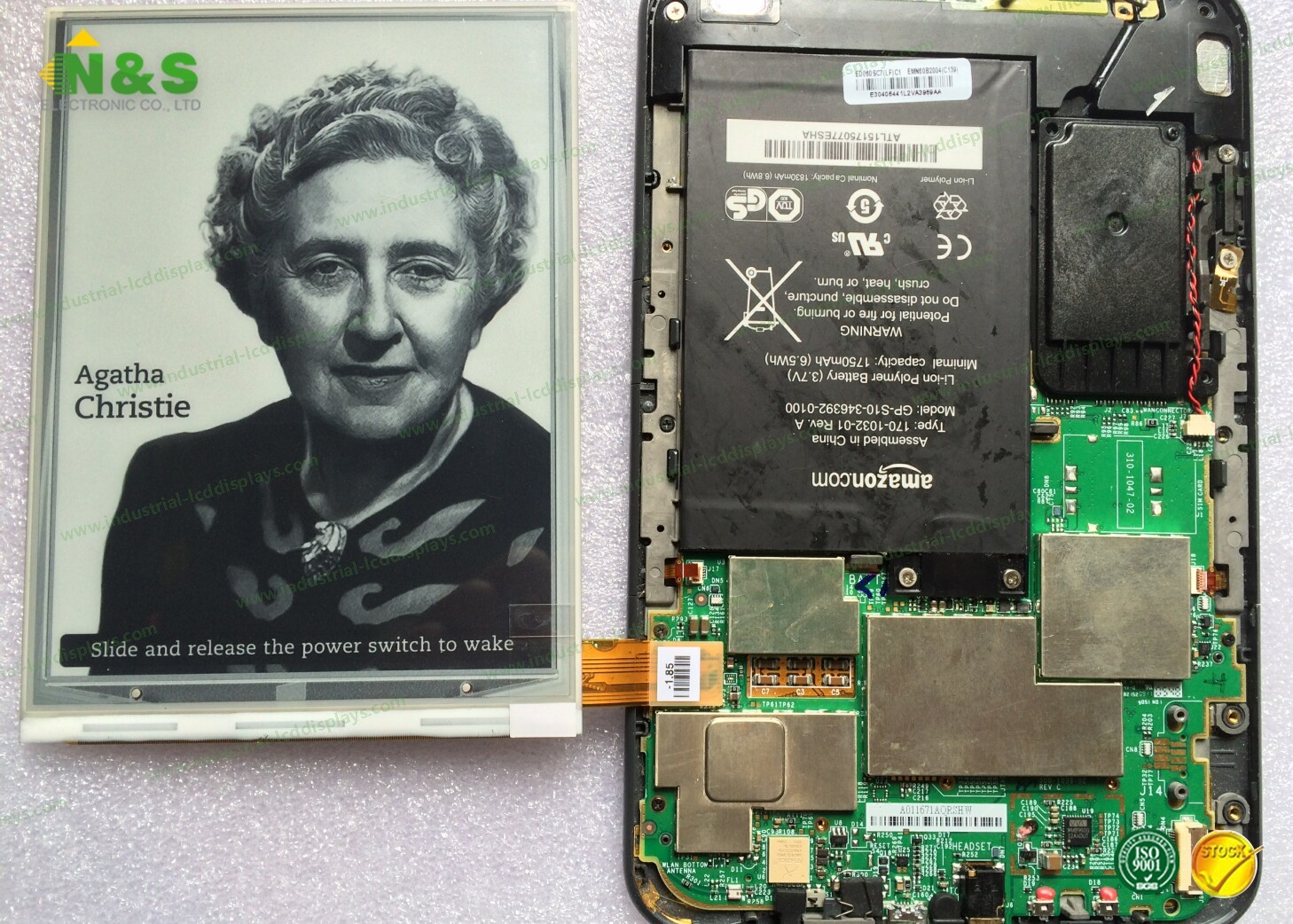Open Frame 6.0 Inch Industrial LCD Displays ED060SC7 With PPI Pixel Density