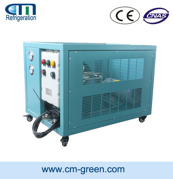 R600 R290 Industrial Refrigerant Recovery Machine With CE ATEX Certification