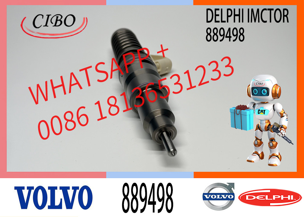 Common Rail Diesel Injector BEBE4C05001 BEBE4C05002 889498 For 9.0 LITRE MARINE With 9.5 MM BORE L235PBC