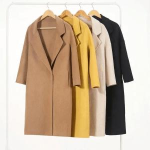 China Winter Wool Coat Trench Coat Anti UV OEM Custom Size For Ladies Women on sale