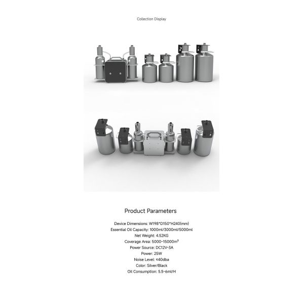 SA12 2.5L Aromatherapy Diffuser HVAC Commercial Fragrance Diffuser