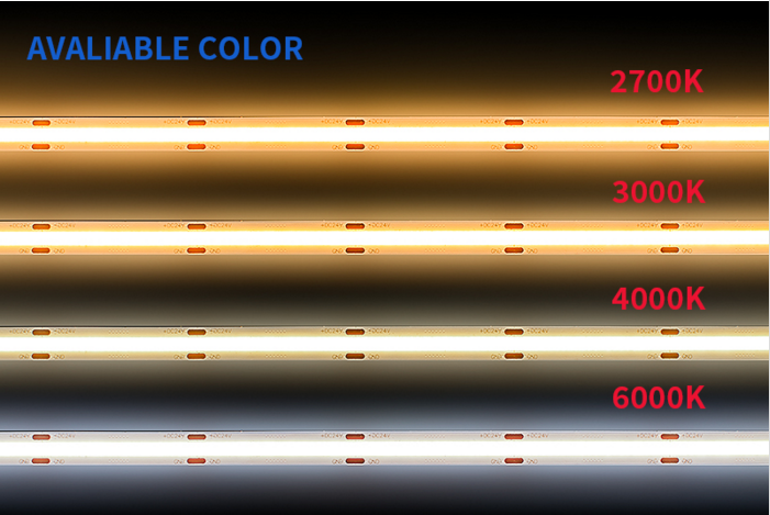 New Strip No Spots COB LED strip light good performance