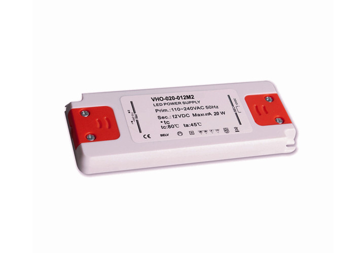 Rainproof 12V 1.7A Ultra Thin LED Driver Power Supply For Furniture Light