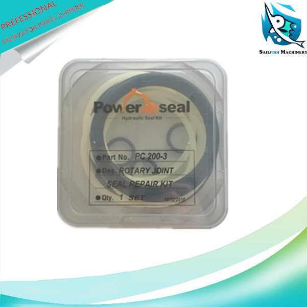 Hot sale good quality PC200-3 rotary joint seal kit for KOMATSU excavator