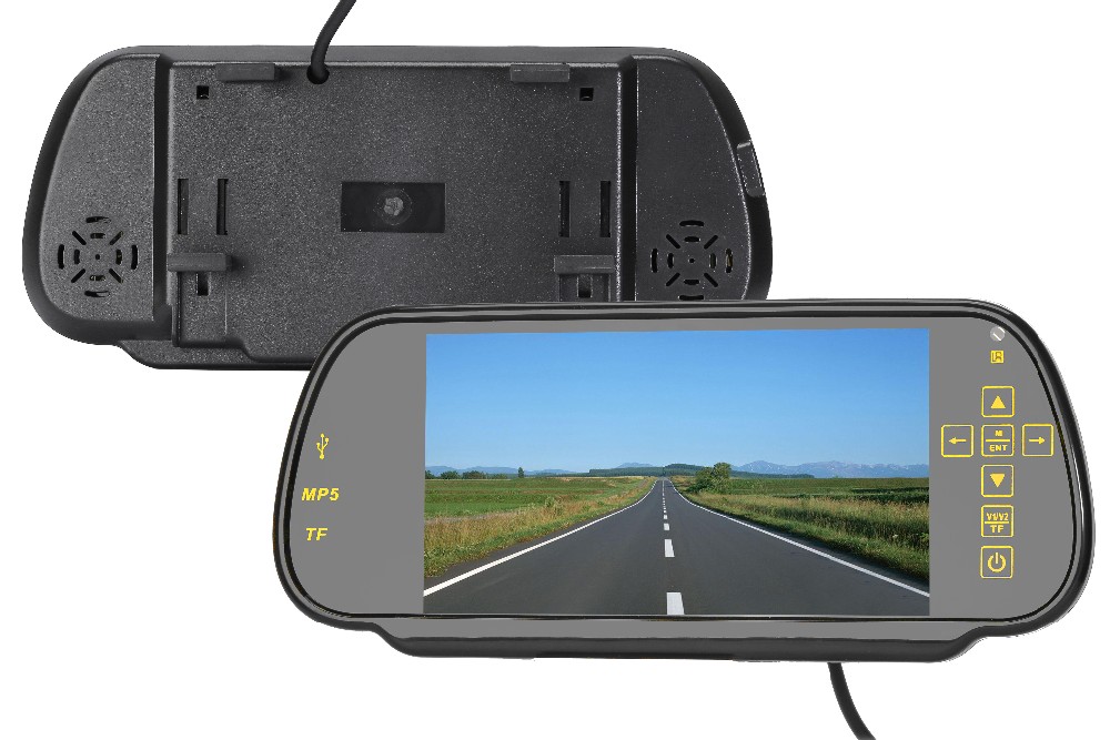 High Resolution Monitor Rear View Mirror Vehicle Reverse Camera Systems