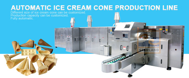 89 Baking Plates 9m Automatic Pressed Wafer Basket Machine