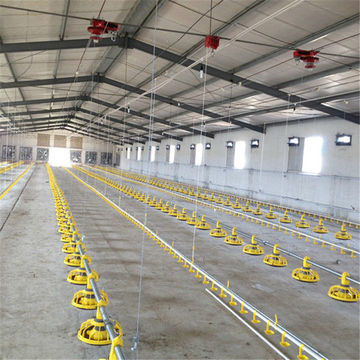 4T - 33T Chicken Feed Bin Steel Grain Feed Storage Silo For Poultry Farm