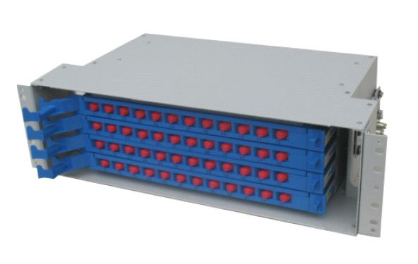 FC,SC,ST,LC optinal 12 Cores, 24 Cores, 36 Cores Rack-mount Fiber ODF 49 x 30.5cm