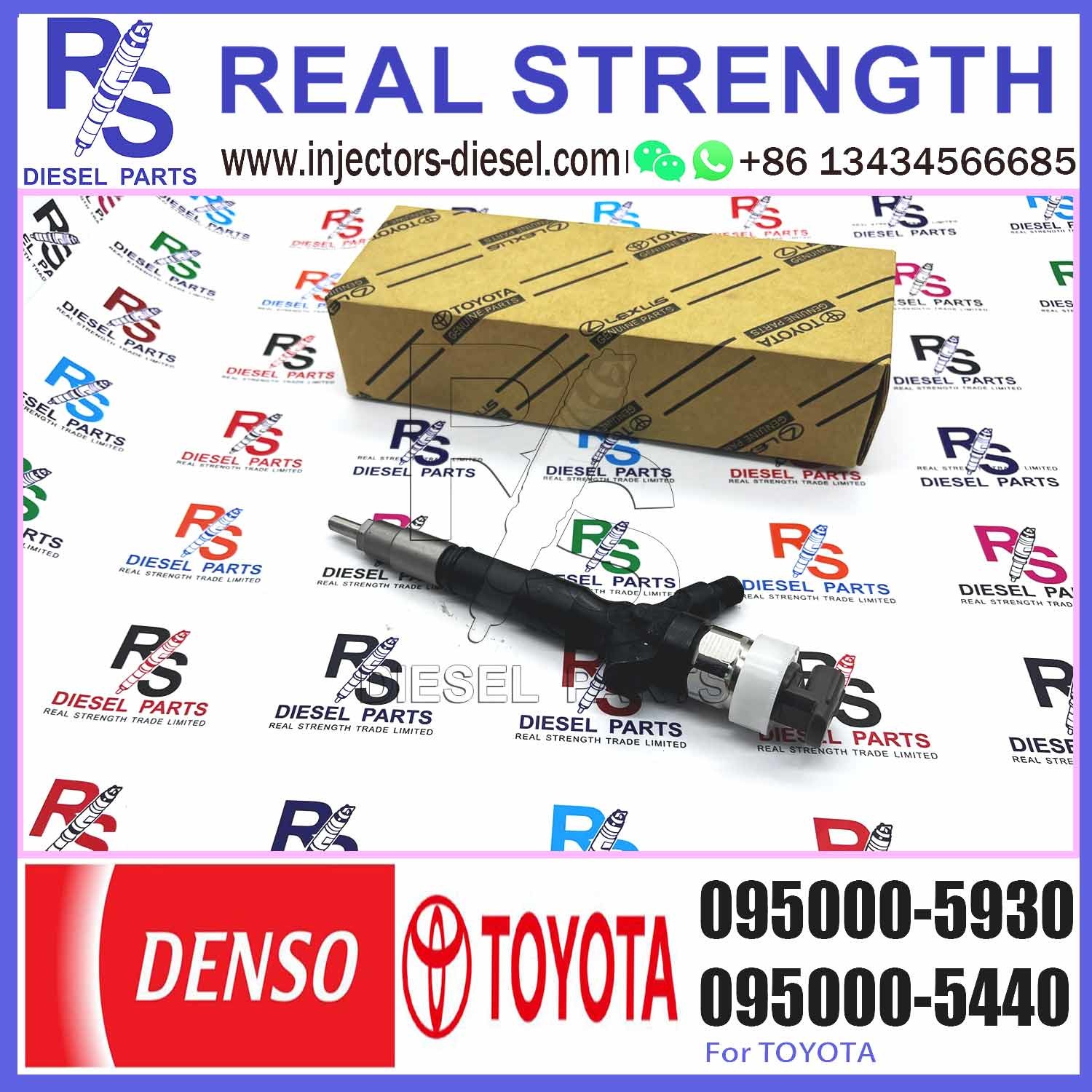 095000-5930 Fuel Injector Repair Kits Common Rail Injector 23670-09060 Overhaul Kits 095000-5931