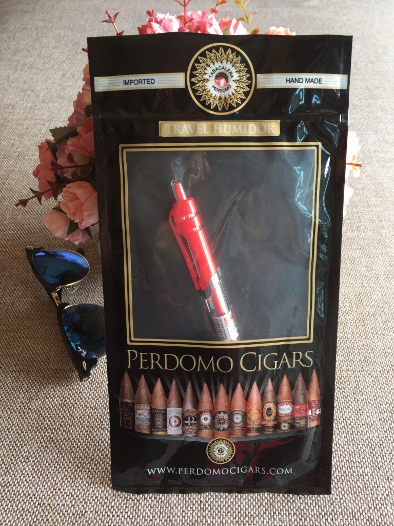 Highly Moisturizing Cigar Packaging Bag Five Cigar Bag 45% Humidity For 90 Days