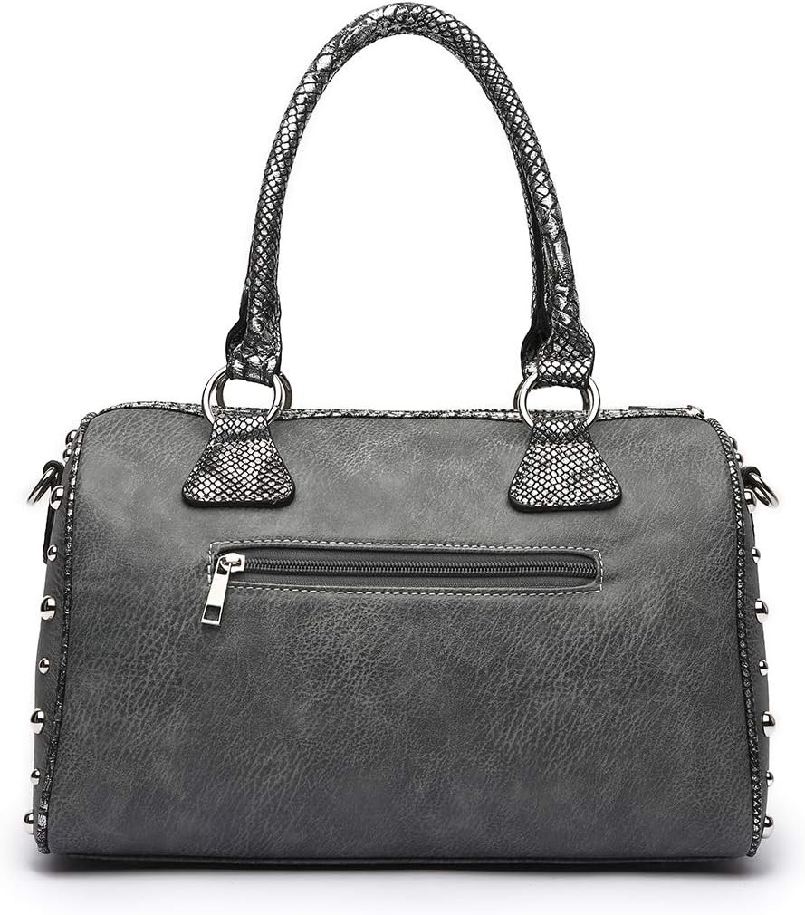 SUGAR SKULL DAY OF THE DEAD PUNK ART PURSE REMOVABLE STRAP WOMEN SATCHEL HANDBAG SHOULDER BAG WALLET SET