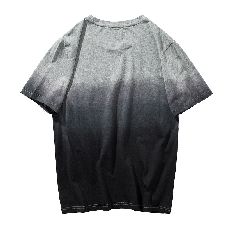 Customized fashion short sleeve cotton plain wholesale change color t shirts price