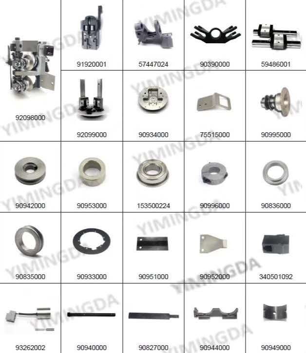 Auto Cutter Parts 91000000 54715000 Arm Bushing Articulated Knife Drive XLC7000 Z7 Parts