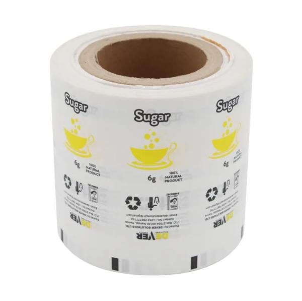 Wholesale Customized Plastic Food Packaging Laminated Roll Film Sugar Paper