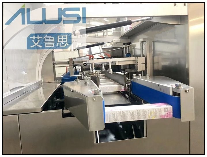 380V Automatic Toothpaste Ointment Cream Lipstick Soap Cartoning Machine Tube Carton Box Folding Packing Machine