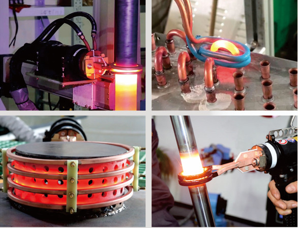 15KW 30-100KHZ High frequency Magnetic field induction heating Equipment for metal heat treatment