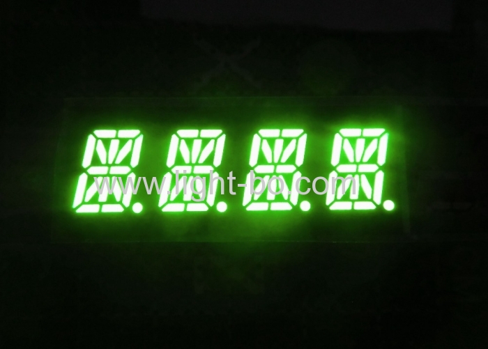 4 Digit 16 Segment Led Display 0.39 Inch Common Cathode For Temperature Humidity Indicator
