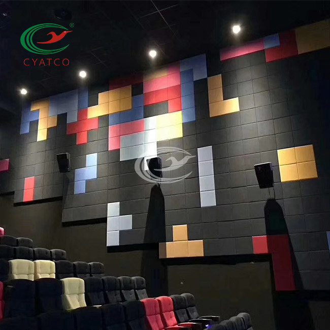 Odorless Durable Sound Absorbing Wall Tiles , Multipurpose Studio Foam Tiles