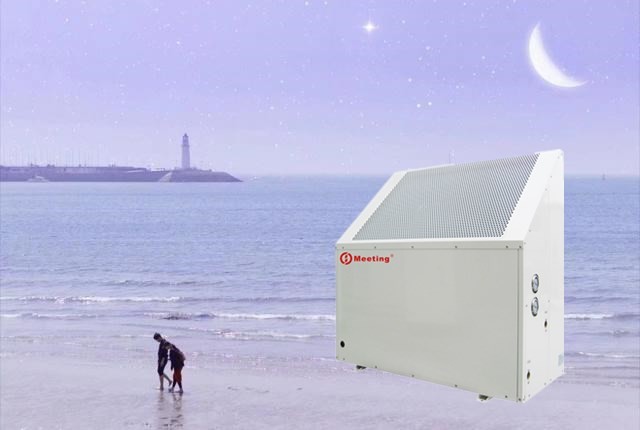 Meeting MD60D High quality Low noise air source heat pump used in Hotels Showering Sauna Spa pools