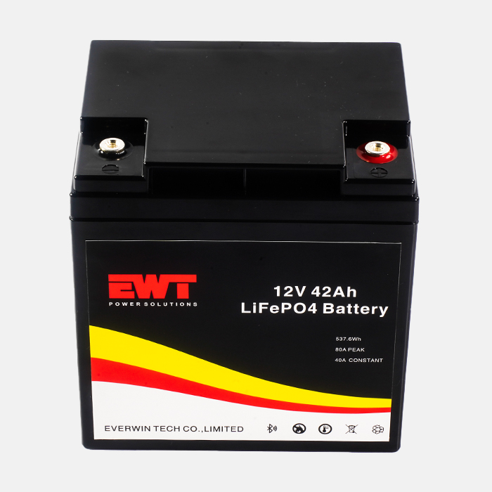 Black 12V Lithium Iron Phosphate Battery Custom Electric Skateboard Battery Pack