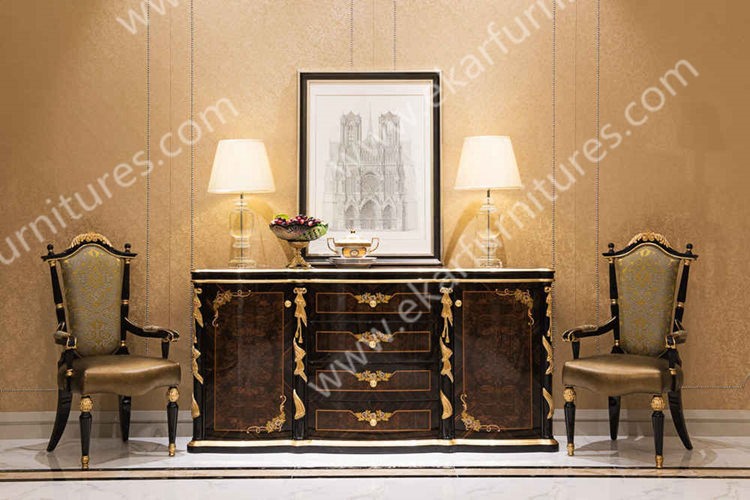 Alibaba Wholesale Dining Room Furniture Classic Wooden Sideboard T029sideboard