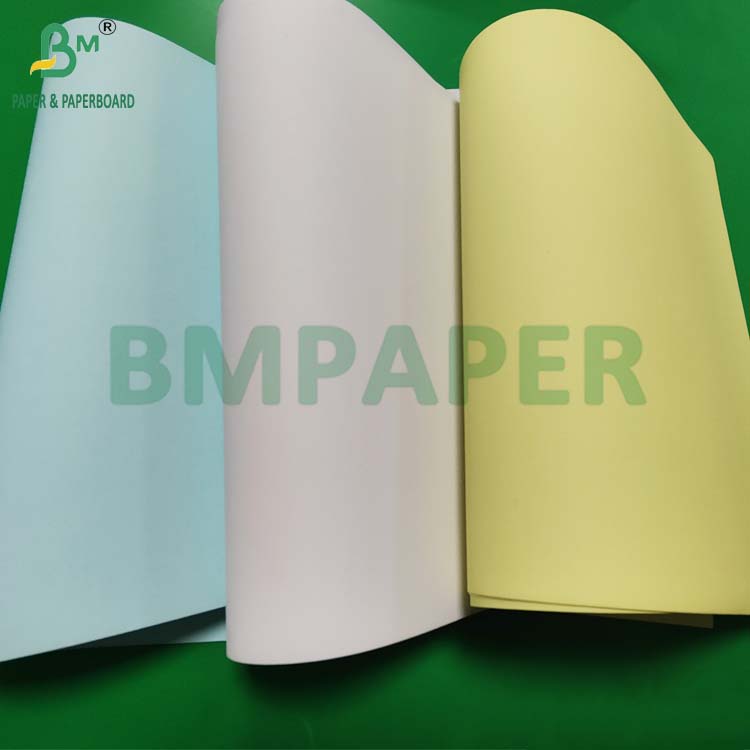 20lb 3-Part Blank Carbonless Paper For Receipt Books 8.5"x11" Letter Size