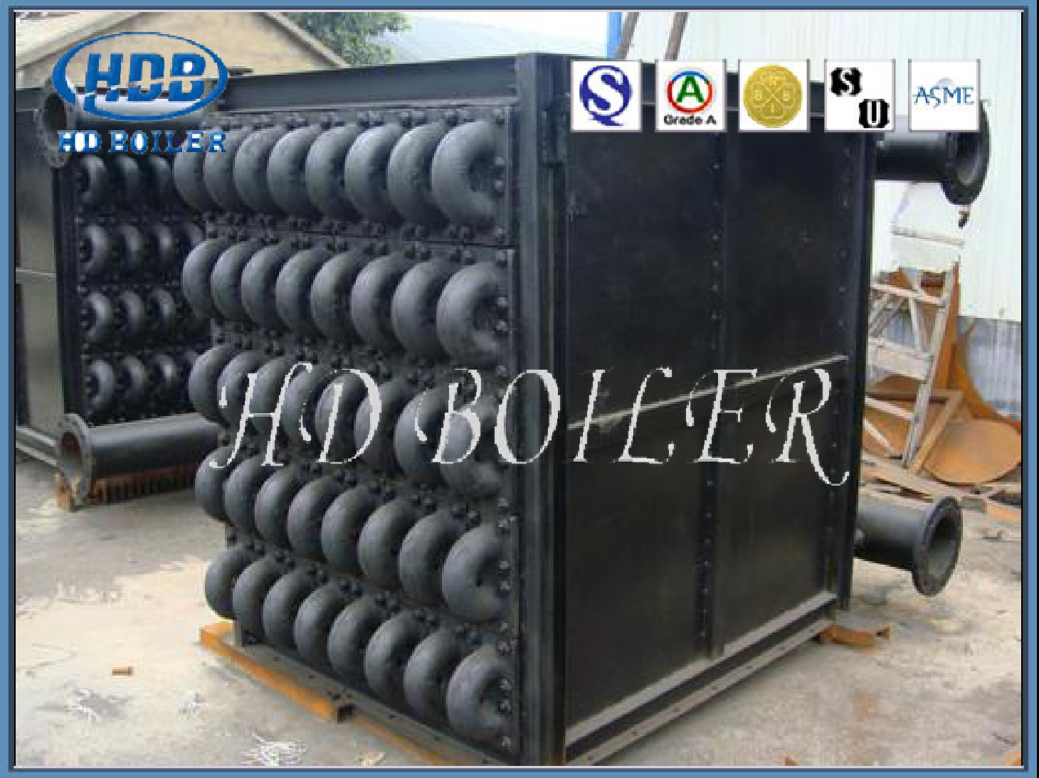 Carbon Steel Seamless Tube Economizer for Boilers of Coal Fuel with Natural Circulation