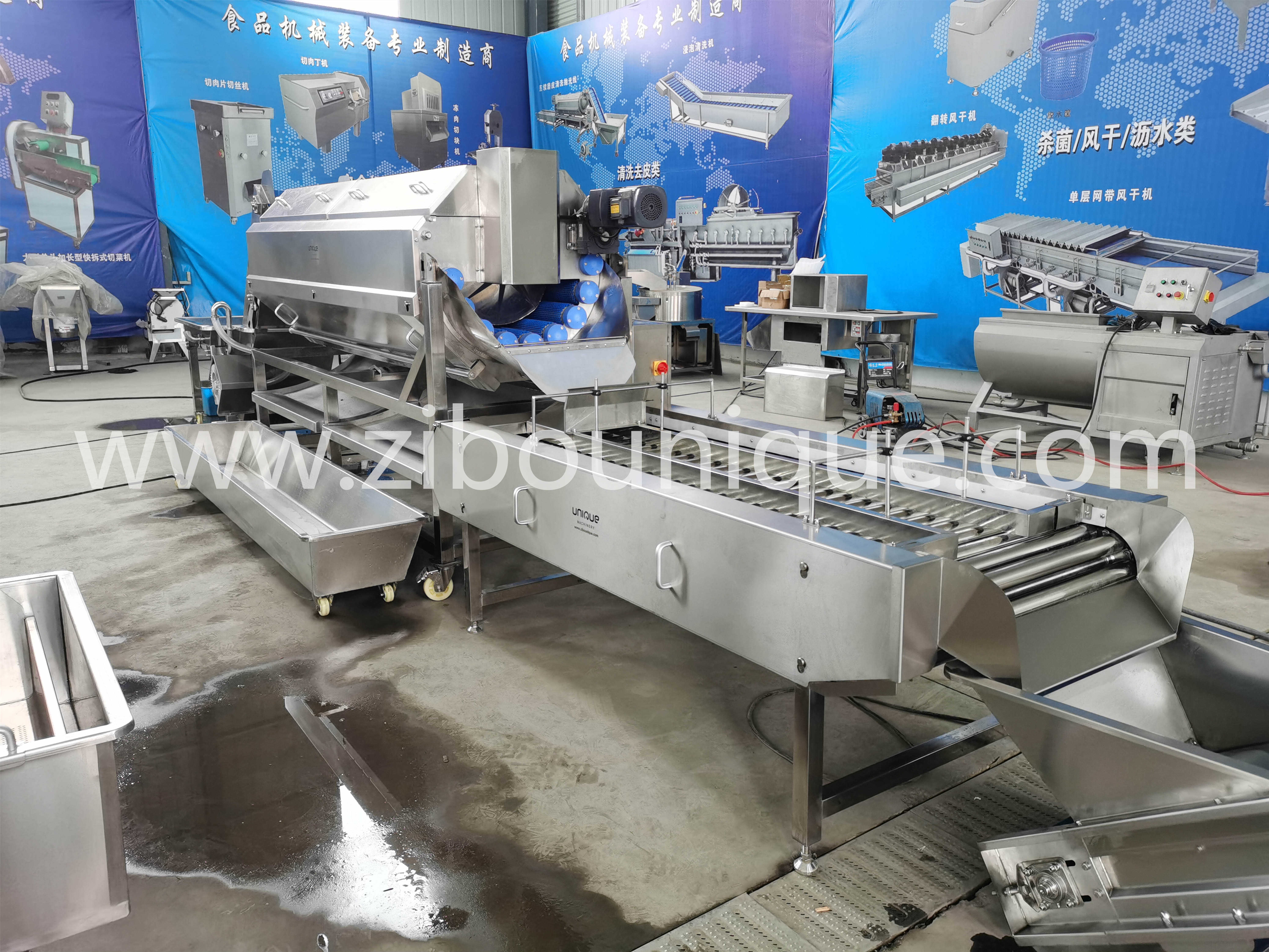 Speed Adjustable Heavy Duty Vegetable Selecting Conveyor for Potato Inspection Needs