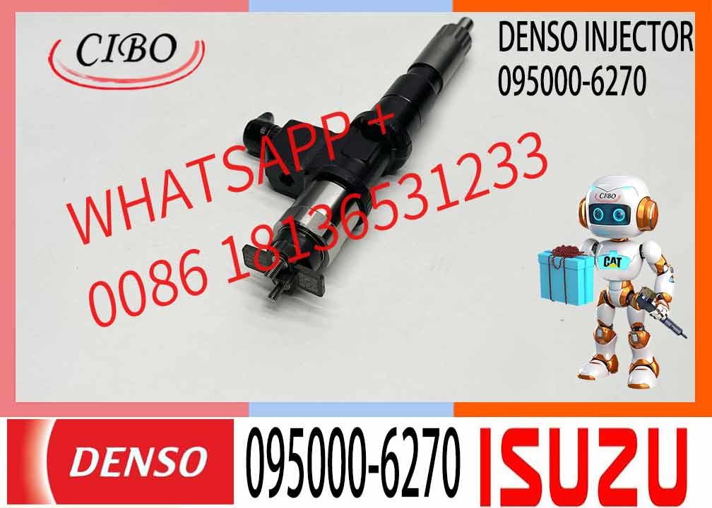 ommon Rail Injector 8-97610254-0 095000-6270 9709500-627 8-97610254-4 for ISUZU