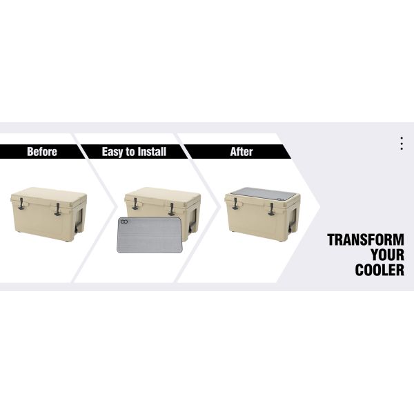 Customized EVA Material Foam Cooler Box Pad for RTIC 45 23.82*13.27inch 7mm Thickness