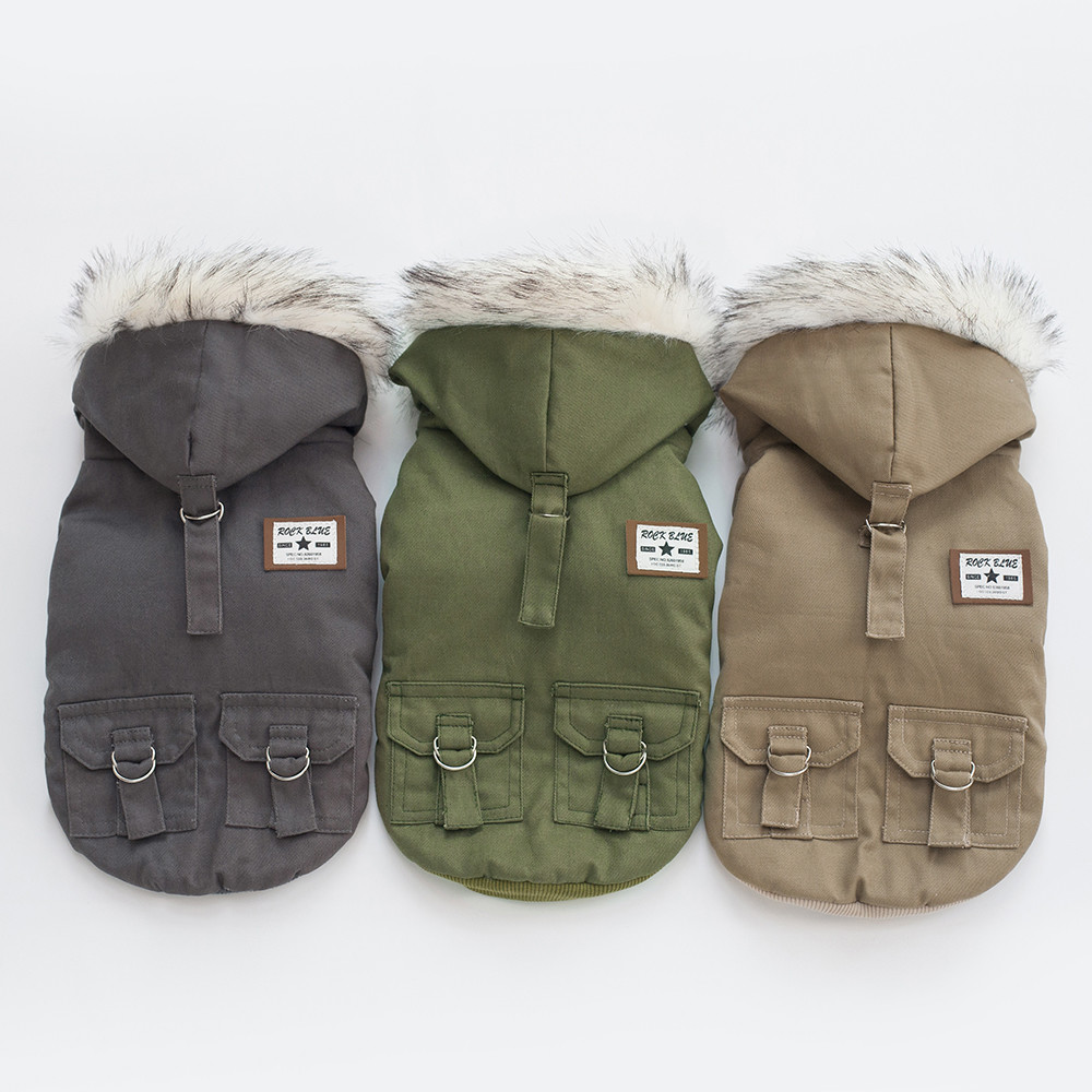 Wholesale Manufacturer Dog Clothes Pet Clothing Winter Hoodies High Quality Luxury Pet Apparels For Dog Coat